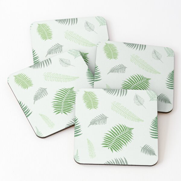 Item preview, Beautiful light and airy green fern pattern  designed and sold by kathtrumpet.