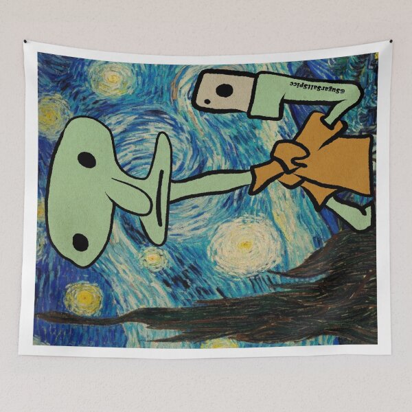 Item preview,  Awkward Squidward #1c designed and sold by SugarSaltSpice.