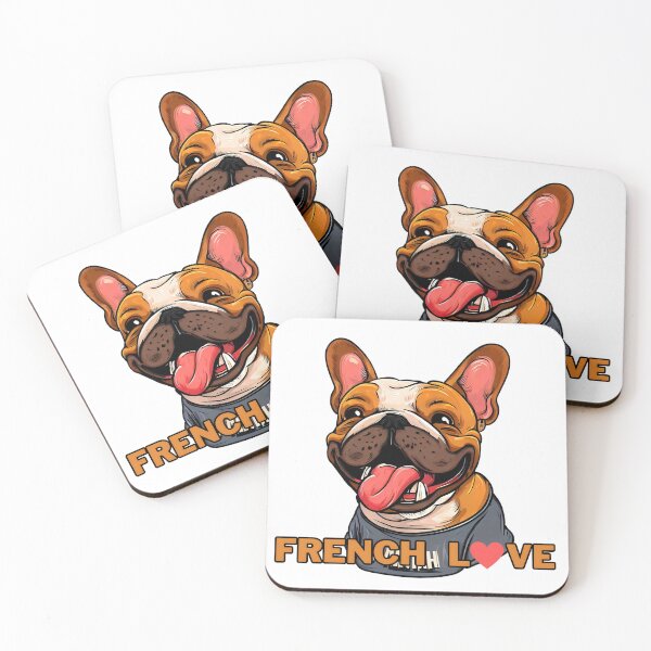 Item preview, French Bulldog French Love designed and sold by mydoglove.