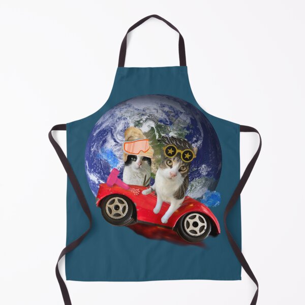 Item preview, Cutout shape Ernie and Zora go worldwide  designed and sold by zorasfurrstudio.