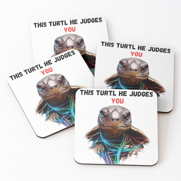 Item preview, this turtle he judges you meme designed and sold by axoniej.