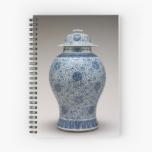 Item preview, Blue and White Jar with Cover, 18th century designed and sold by kathrynhw.