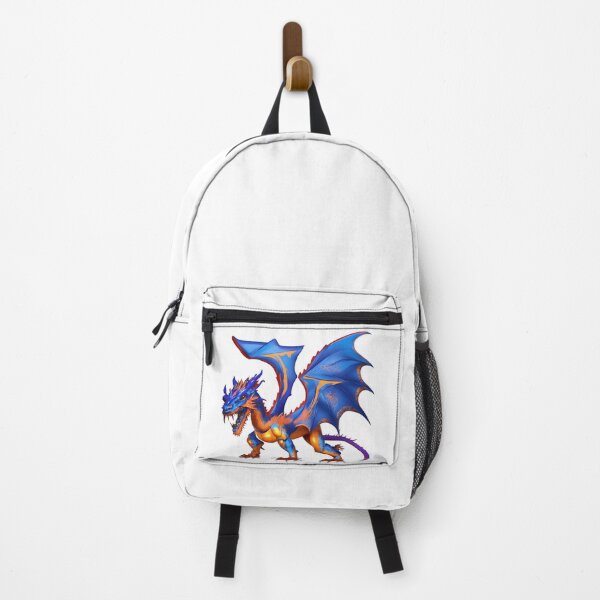 Item preview, Roaring Dragon in Blue & Orange (large) designed and sold by RADRussell.