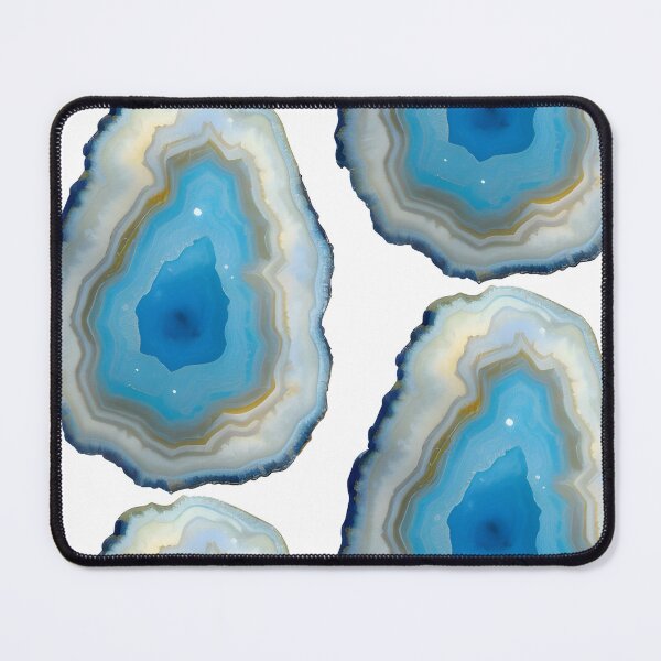 Item preview, Geode Colorful Agate Blue  designed and sold by HoneyCactus.