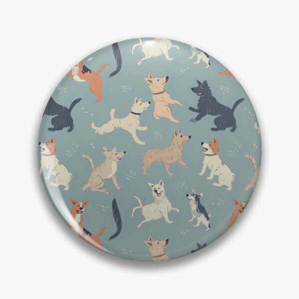 Artikelvorschau, Adorable Dogs - Cute Dog Pattern entworfen und verkauft von Reimagining Images.