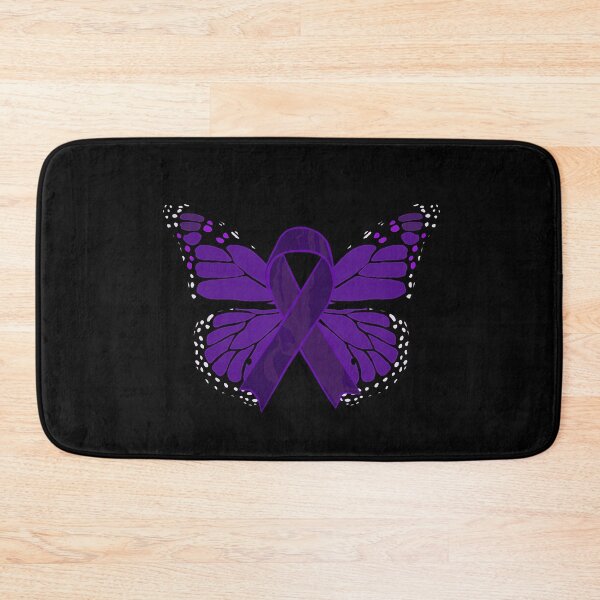 Item preview, Fibromyalgia Awareness Ribbon With Butterfly Wings (Version A2) designed and sold by DreamFruit11.