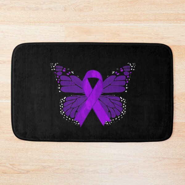Item preview, Fibromyalgia Awareness Ribbon With Butterfly Wings (Version A3) designed and sold by DreamFruit11.