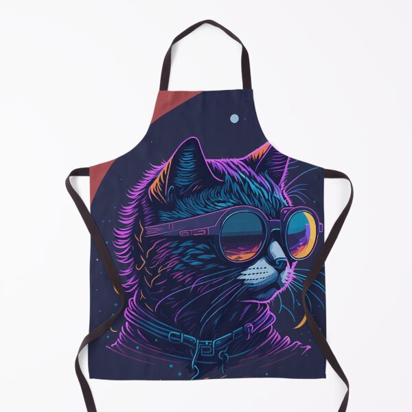 Item preview, Cyberpunk Cat - Futuristic Feline Design designed and sold by Diegos-.