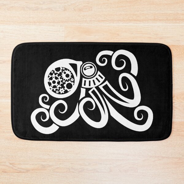 Item preview, Steampunk Octopus White designed and sold by ToadTreasure.