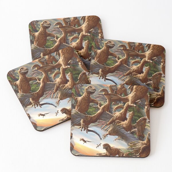 Item preview, Dinosaur Landscape - Seamless Pattern designed and sold by Chubuter.