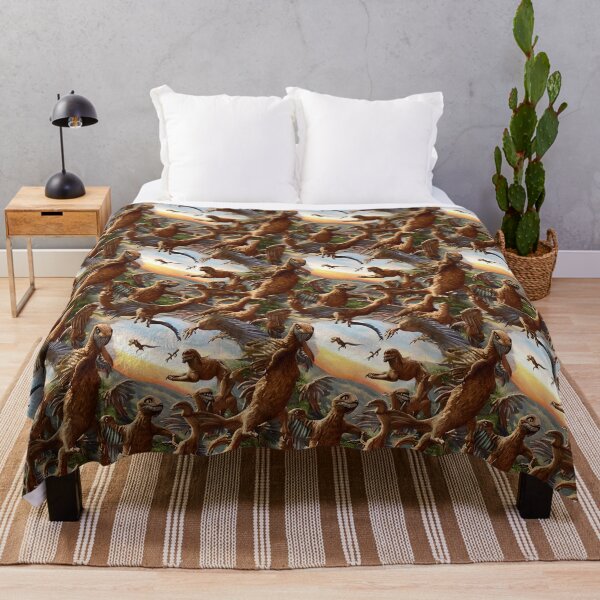 Item preview, Dinosaur Landscape - Seamless Pattern designed and sold by Chubuter.