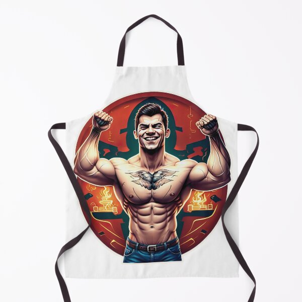 Item preview, Smiling Muscle Guy designed and sold by ForeverPrintsOK.