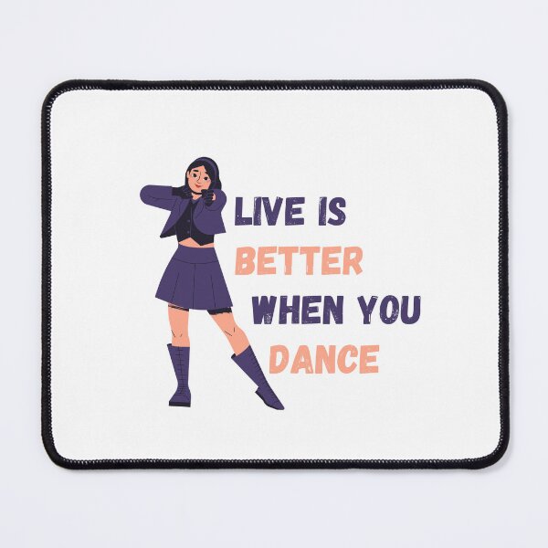 Aperçu de l'œuvre Live is better when you dance  créée et vendue par Andalousse21.