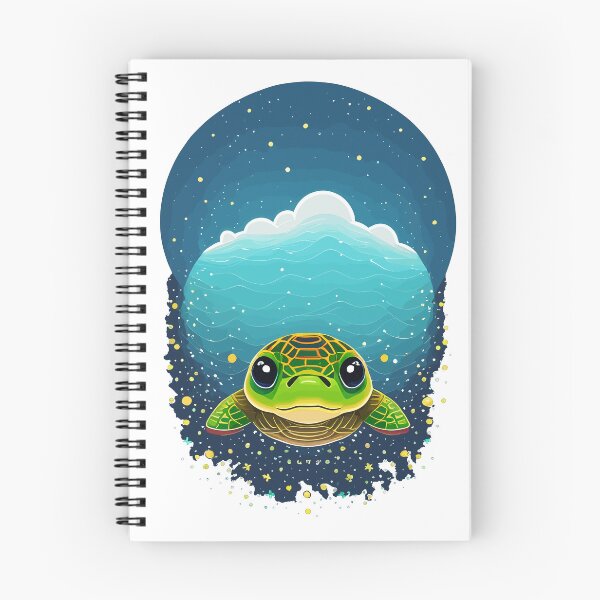 Item preview, cute turtle  designed and sold by Five Seventy Five.
