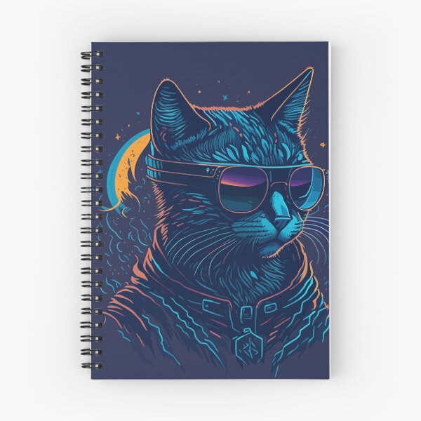 Item preview, Cybercat - Futuristic Feline Art for Cat Lovers designed and sold by Diegos-.