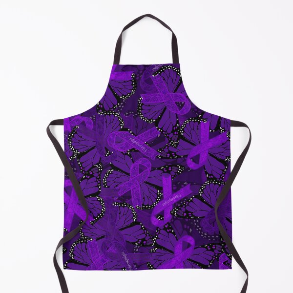 Item preview, Fibromyalgia Awareness Ribbon And Butterfly Print designed and sold by DreamFruit11.