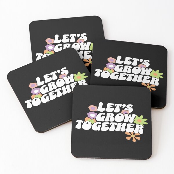 Item preview, "Let's Grow Together" Floral Design for Summer designed and sold by Fashion Art Gifts ⭐⭐⭐⭐⭐.