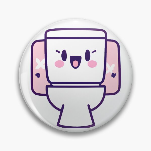 Item preview, Cute Kawaii Chibi Sticker: Toilet designed and sold by Shelley Noel.