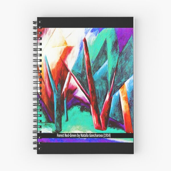 Item preview, Forest of Red - Green by Natalia Goncharova (1914) designed and sold by mturns57.