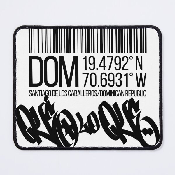 Item preview, Santiago De Los Caballeros, DR (black) designed and sold by ICYMI-DZNS.