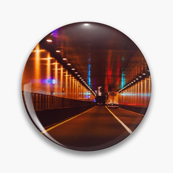 Item preview, Night Time Road Trip Through Tunnel Multicolored Abstract designed and sold by Bill Slader.