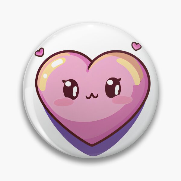 Item preview, Cute Kawaii Chibi Sticker: Heart designed and sold by Shelley Noel.