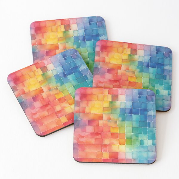 Item preview, Colorful Mosaic Tiles designed and sold by WildWho.