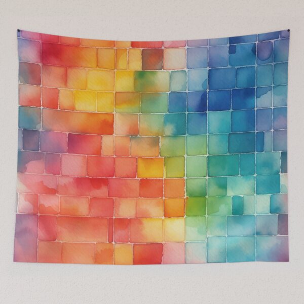 Item preview, Colorful Mosaic Tiles designed and sold by WildWho.