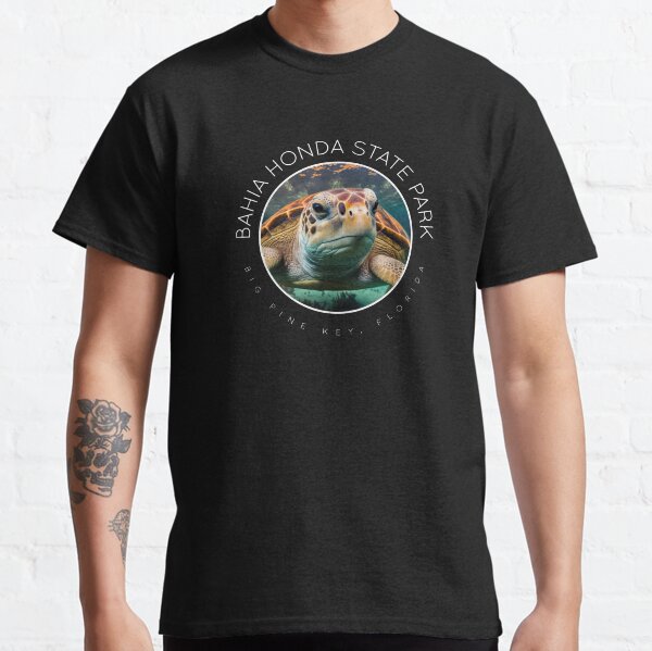 Vista previa del artículo con la obra «Tortuga boba del parque estatal Bahía Honda», diseñado y vendido por Capybara Clothing.