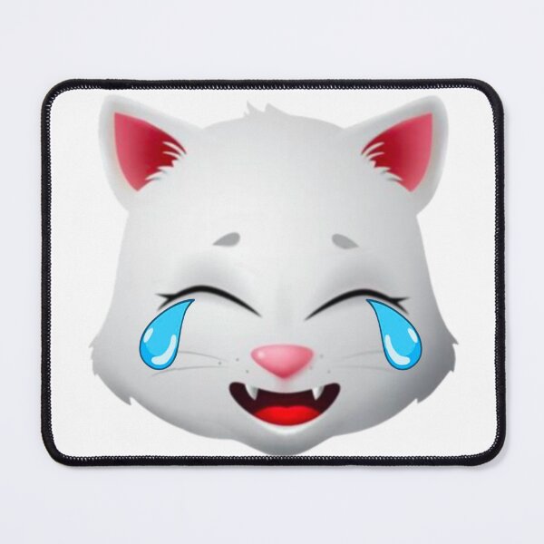 Item preview, emoji - cute cat pussy kitty laughing rofl lol designed and sold by mr-serious-yt.