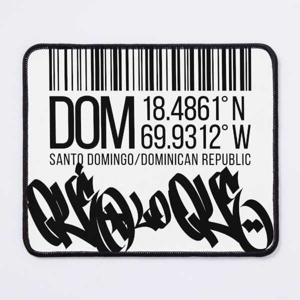 Item preview, Santo Domingo, DR (black) designed and sold by ICYMI-DZNS.