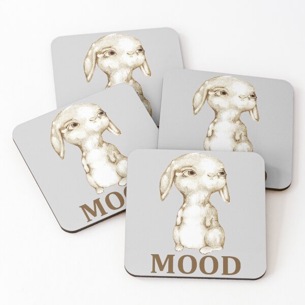 Item preview, Moody Rabbit designed and sold by Lavinia Knight.