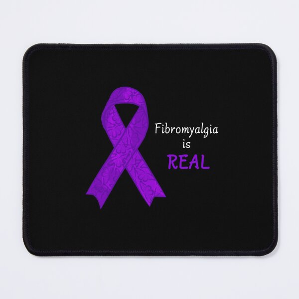 Item preview, Fibromyalgia Awareness Ribbon Art designed and sold by DreamFruit11.