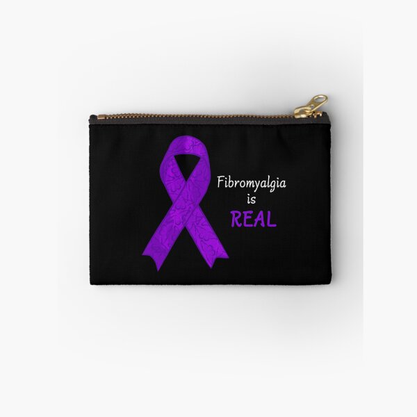 Item preview, Fibromyalgia Awareness Ribbon Art designed and sold by DreamFruit11.