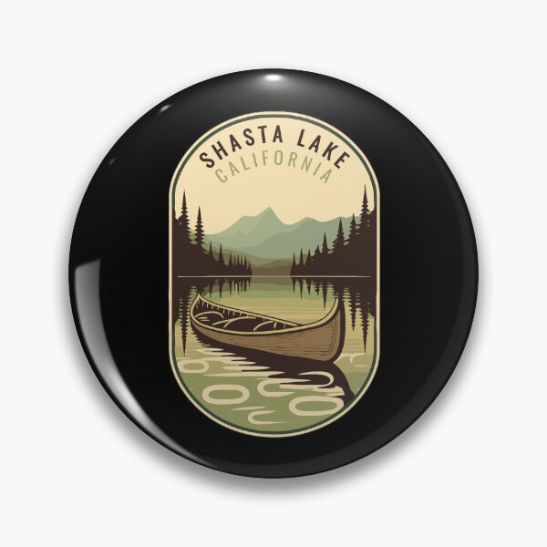 Item preview, Shasta Lake California Emblem designed and sold by KrisSidDesigns.