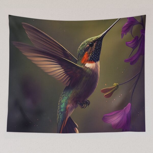 Aperçu de l'œuvre Hummingbird créée et vendue par DigitizedArt.