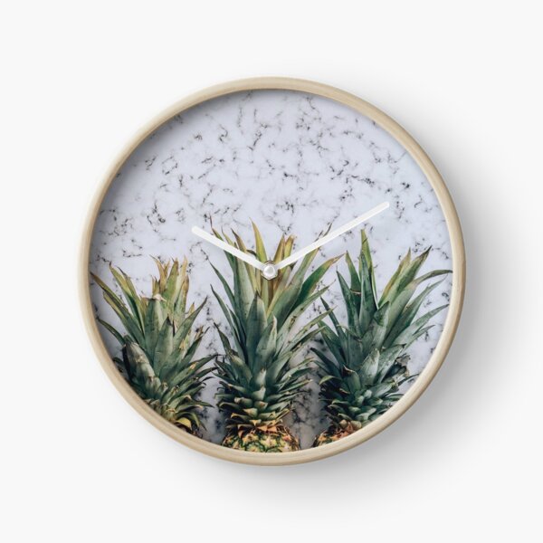 Item preview, Three Pineapples on Marbled Background designed and sold by Claireandrewss.