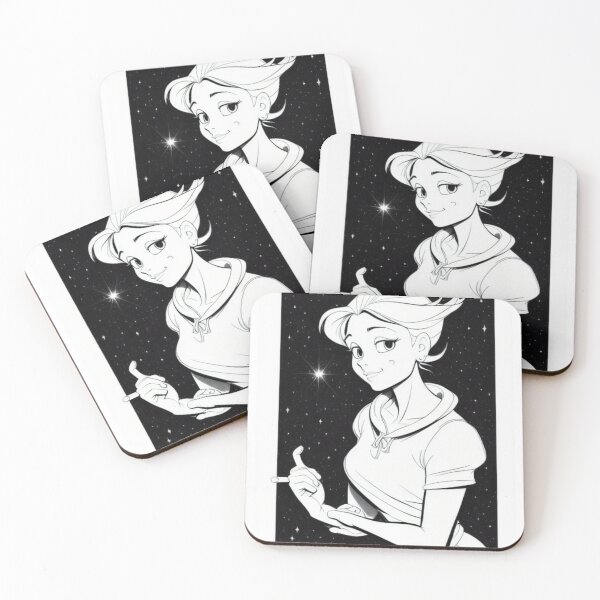 Item preview, Animation series 4 BW designed and sold by CoolbreezzArt.