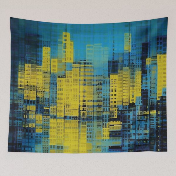 Item preview, Abstract Essence of the Cityscape designed and sold by SENSIBILITY2020.