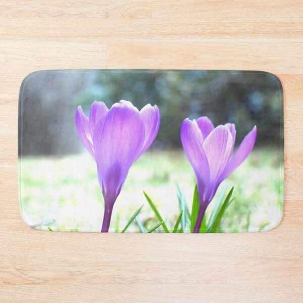 Item preview, Purple Crocus pair in the Sunshine designed and sold by Louise-Mae.