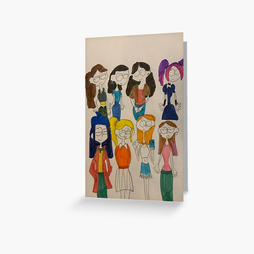 Total drama island 2023 girls Art Board Print for Sale by Beanziesdadshop