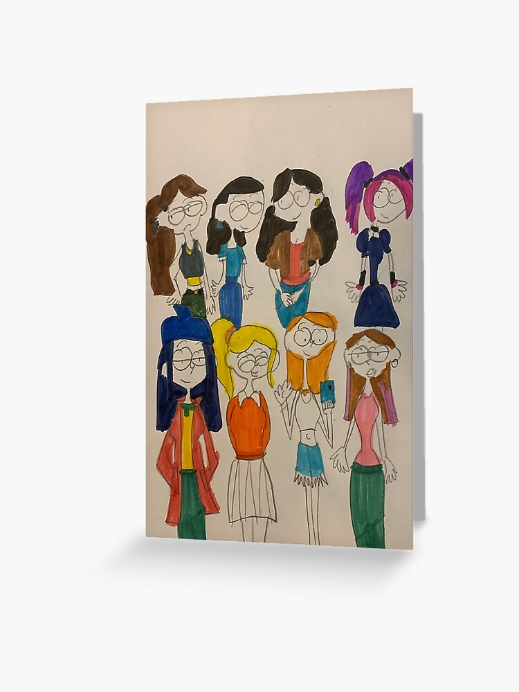 Total drama island 2023 girls Greeting Card for Sale by Beanziesdadshop