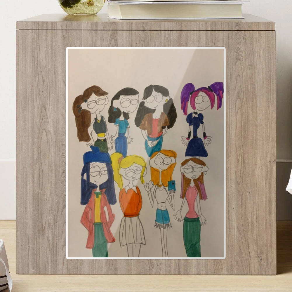 Total drama island 2023 girls Art Board Print for Sale by Beanziesdadshop