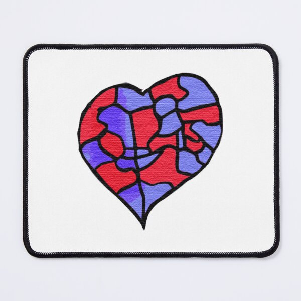 Item preview, Heart puzzle texture designed and sold by Coffeemerc117.