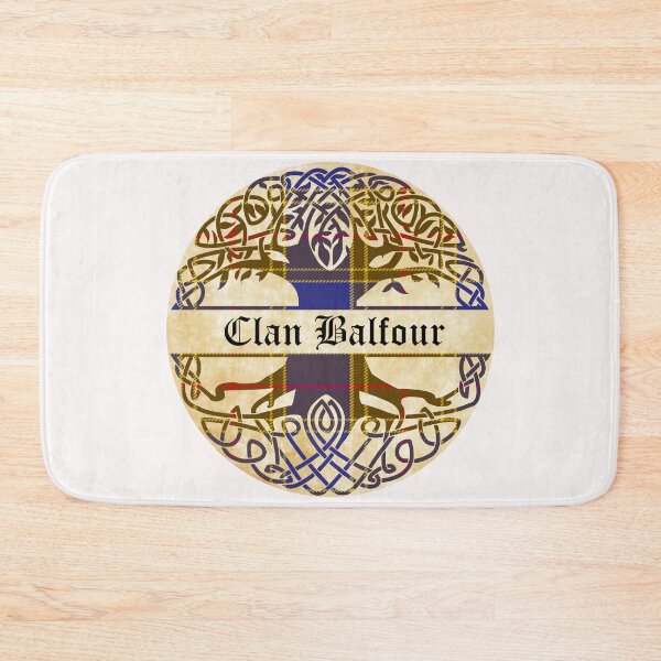 Item preview, Balfour Tree of Life Clan Scottish Surname tartan designed and sold by BagTown Clans.