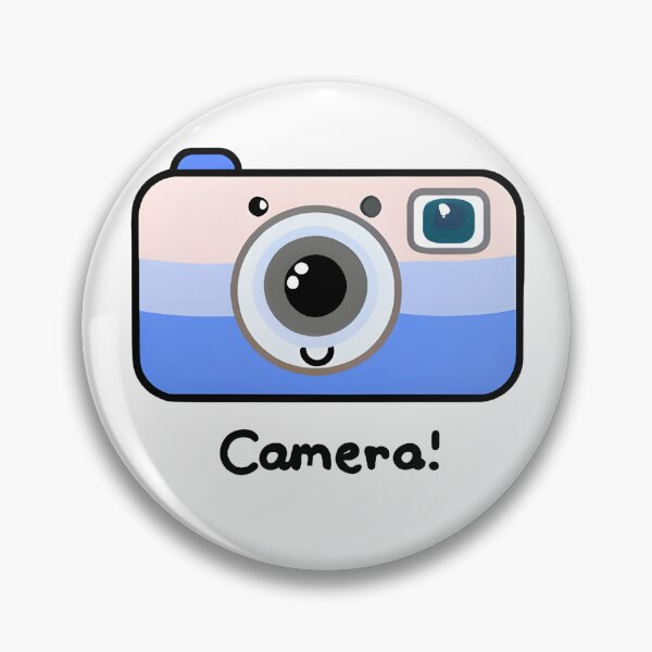 Item preview, Cute Kawaii Chibi Sticker: Camera designed and sold by Shelley Noel.