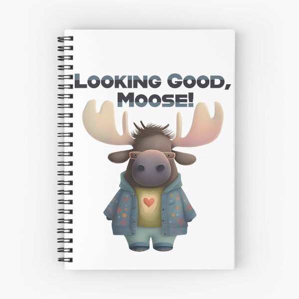 Item preview, Cool Moose in Fancy Jacket and Glasses designed and sold by Anicue.