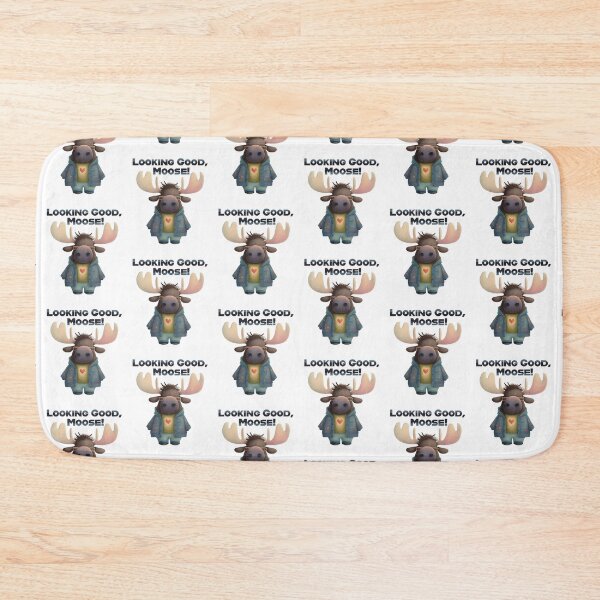 Item preview, Cool Moose in Fancy Jacket and Glasses designed and sold by Anicue.