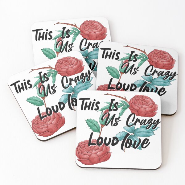 Item preview, This Is Us Crazy Loud Love Premium T-Shirt designed and sold by r1bbit.