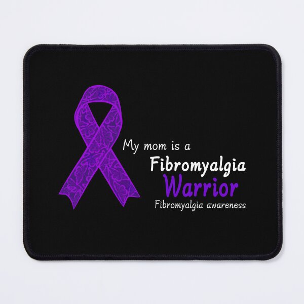 Item preview, Fibromyalgia Awareness Ribbon Art designed and sold by DreamFruit11.